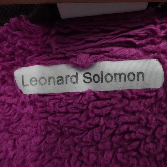 North‎ Face Jacket Womens Large Purple Fleece Full Zip Outdoor Fuzzy Winter Warm - Picture 15 of 16